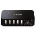 D-Link DUB-H7 USB 2.0 Type-B 480 Mbit/s Black