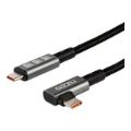 Gizzu 1m 100W 10Gbps Angled USB-C Cable GCPCC10010G90-01