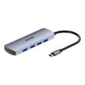 Unitek uHUB Q4 4-in-1 USB-C Hub with 4-port USB-A H1112EGY01