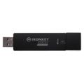 Kingston IronKey D300 8GB USB 3.2 Gen 1 Type-A Black USB Flash Drive IKD300SM/8GB