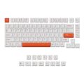 Keychron OEM Dye-Sub PBT Full Keycap Set - Orange White JM-70