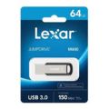 Lexar JumpDrive M400 64GB USB 3.0 Flash Drive Silver LJDM400064G-BNBNG