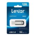 Lexar JumpDrive M400 128GB USB 3.0 Flash Drive Silver LJDM400128G-BNBNG