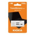 Kioxia TransMemory U301 256GB Type-A Flash Drive White LU301W256GG4