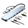 Tuff-Luv 8-in-1 USB-C Hub Multiport Adapter MF3938