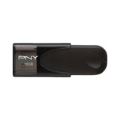 PNY 16GB USB 2.0 Type-A Flash Drive Black P-FD16GATT4-GE