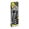 Pro Bass FlexiCord Series Type-A To Micro-USB Charging Cable Black 2m PR-20018-BK