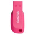 SanDisk Cruzer Blade 16GB USB 2.0 Type-A Pink USB Flash Drive SDCZ50C-016G-B35PE