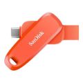 SanDisk Phone Drive 128GB USB Flash Drive Orange SDDDC6-128G-G46NO