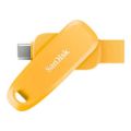 SanDisk Phone Drive 256GB USB Flash Drive Yellow SDDDC6-256G-G46YD