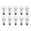 Switched 9W A60 Rechargeable Fast Charge E27 LED Lightbulbs 10-pack - Warm White SWD-35-E27RF-WW-10P