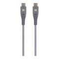 Skross SKCA-C120CN Travel USB-2 Braided Cable Grey TRAVEL-USB-C-CAB