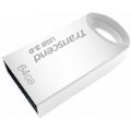 Transcend JetFlash 710 64GB USB 3.2 Gen 1 Type-A Silver USB Flash Drive TS64GJF710S