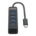 Orico USB Type C to 4x USB 3.0 TWC3-4A-BK-EP