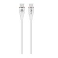 Volkano Flexi Series Type-C Male to Male 60W Cable 1.5m White VK-20265-WT
