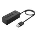 Orico 4-port USB2.0 Hub Black W5P-U2-100-BK-BP