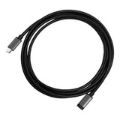 LinkQnet 2m USB-C Male to Female Cable XF-CCMF